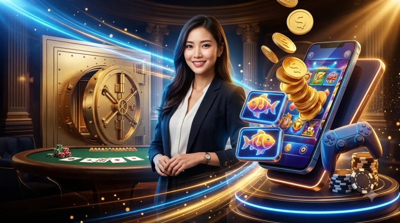 Đồ họa 3D sống động tại sảnh game Bắn cá KL99