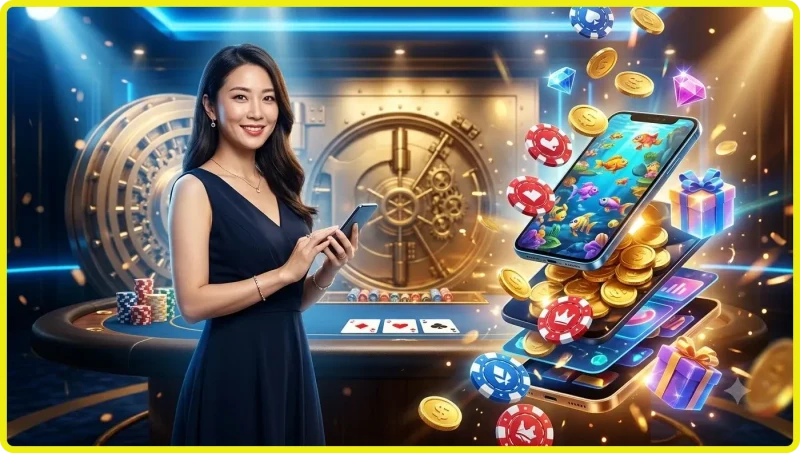 Đồ họa 3D sống động tại sảnh game Bắn cá KL99