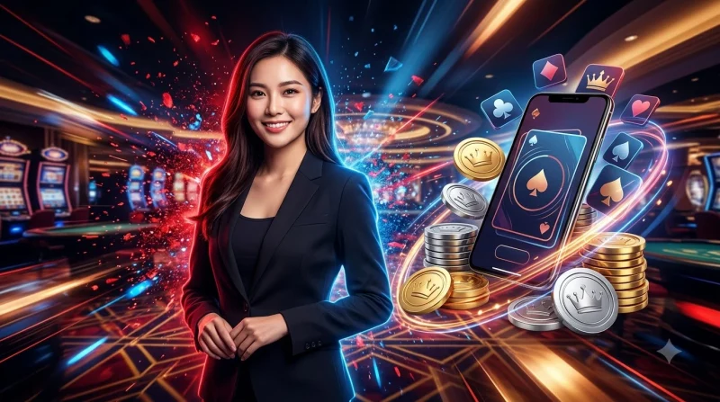 Giao diện hiện đại và chuyên nghiệp tại sảnh Xì Dách Hoàng Gia KL99