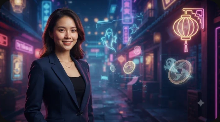 Nền tảng chơi game online cao cấp với giao diện holographic hiện đại
