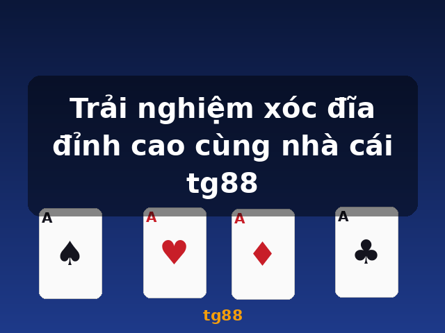 Trải nghiệm xóc đĩa đỉnh cao cùng nhà cái tg88 - tg88
